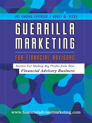 cover image of Guerrilla Marketing for Financial Advisors